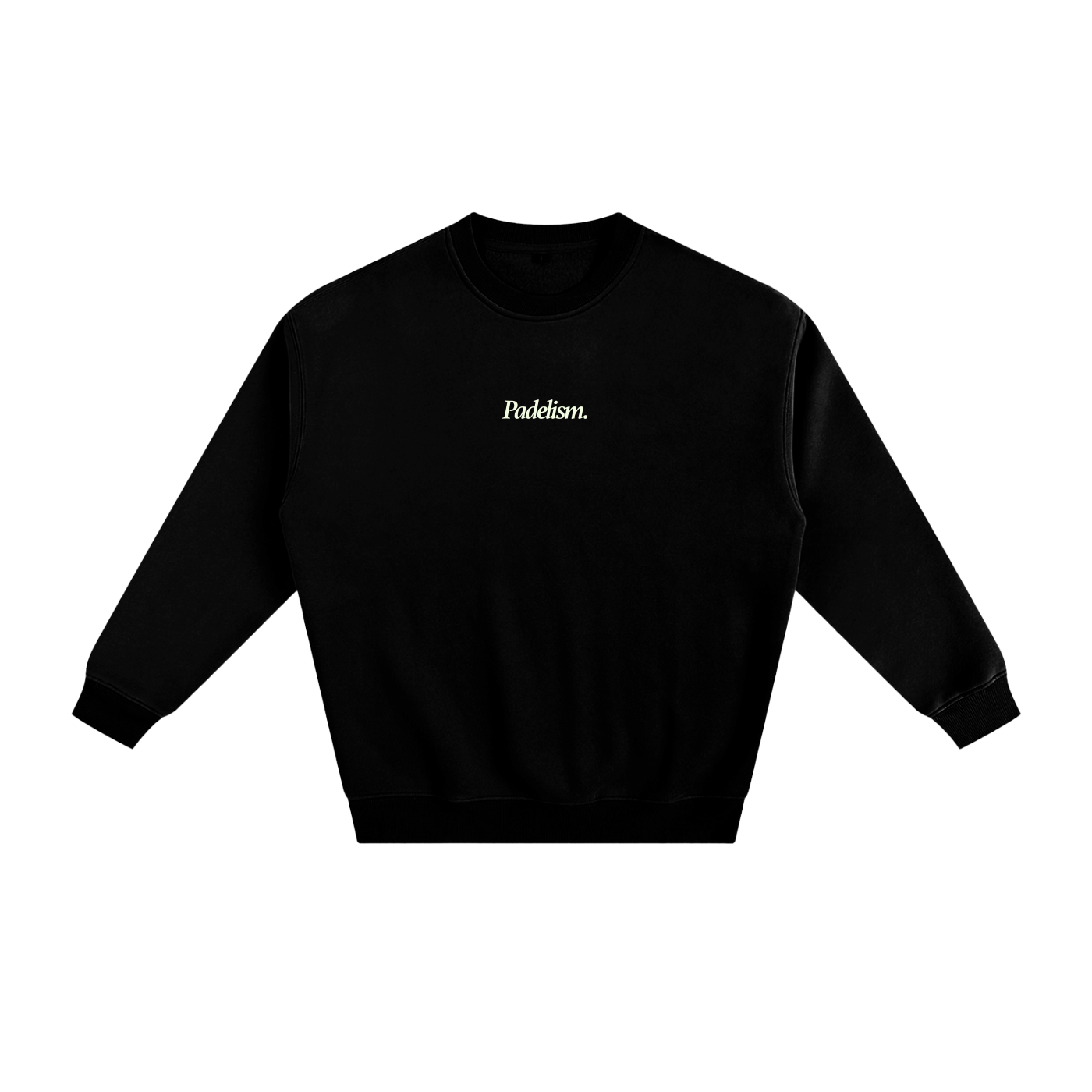 Sunday Padel Club Sweatshirt — Heavyweight Padel Sweatshirt Black