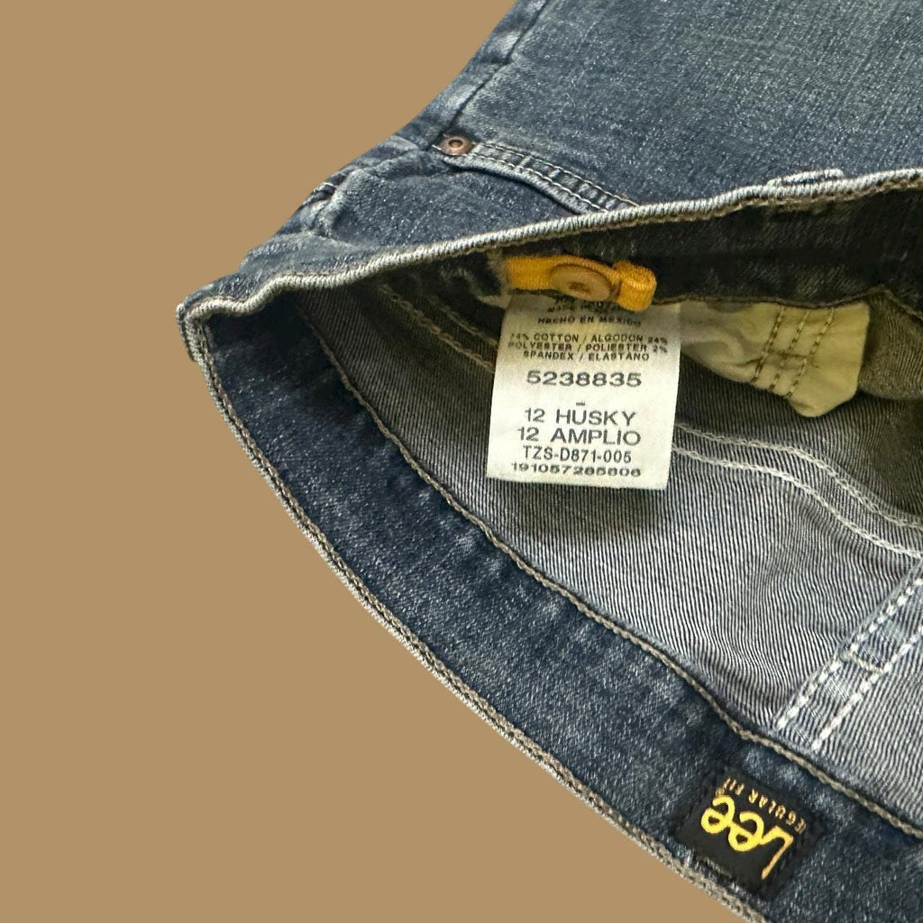 Vintage Lee Straight Leg Boyfriend Jeans Dark Blue W28 L26