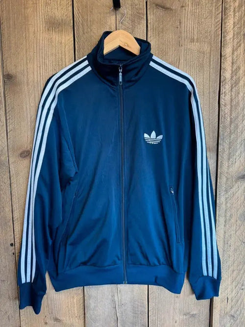 Vintage Classic Adidas Originals Tracksuit Top Jacket Large Retro Oasis