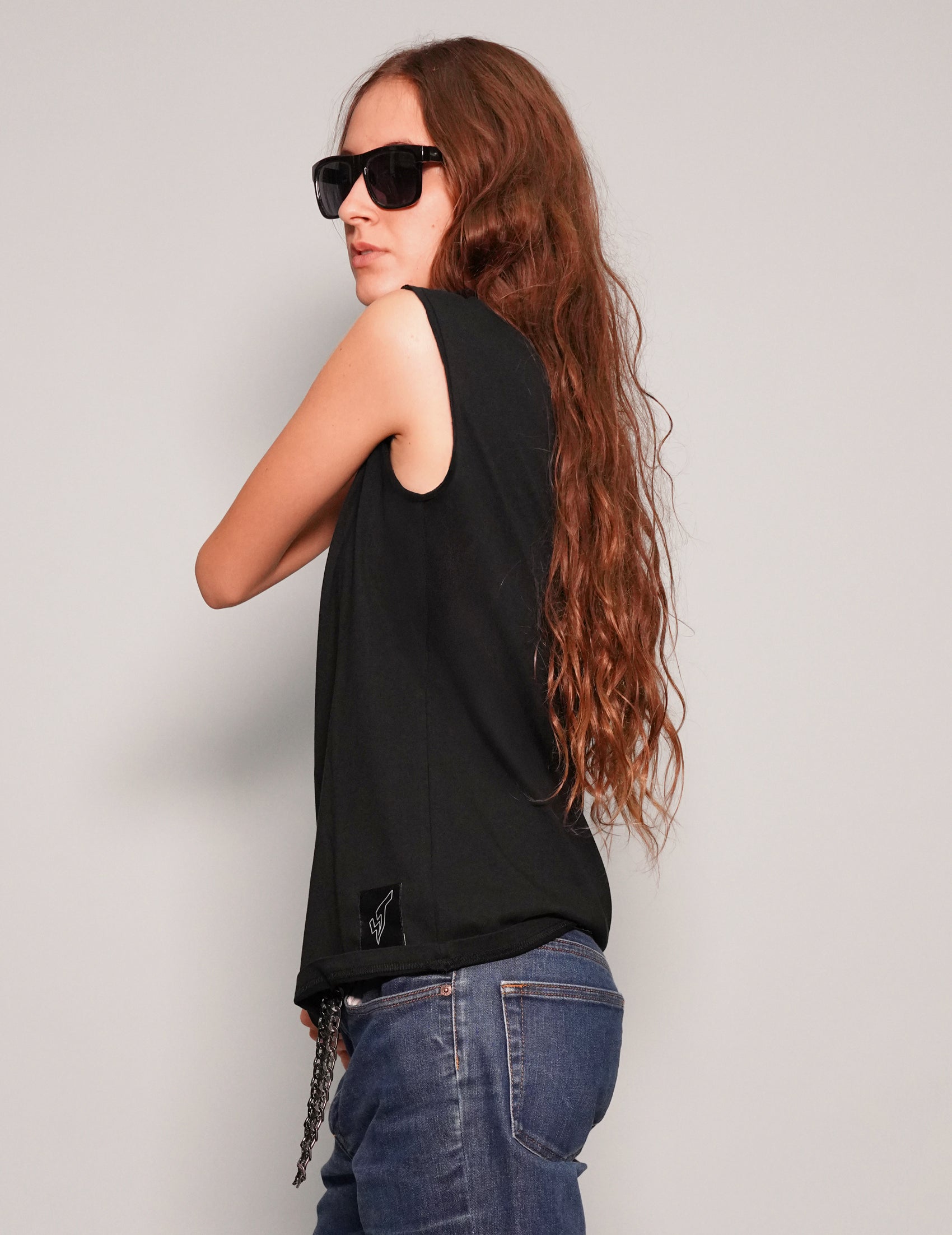 'Saint' T-Shirt in Black