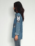Denim Patched Shirt