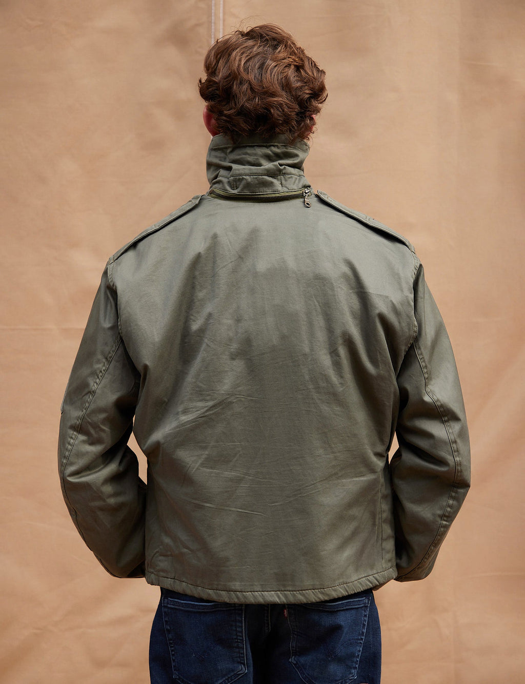 RAF MK3 High Neck Jacket in Khaki