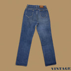 Vintage Lee Straight Leg Boyfriend Jeans Mid Blue W29 L32