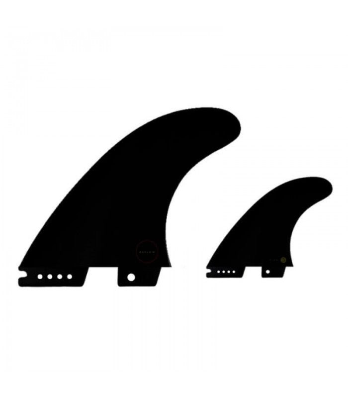DEFLOW E2K EVO -thruster fins Black M twin tab