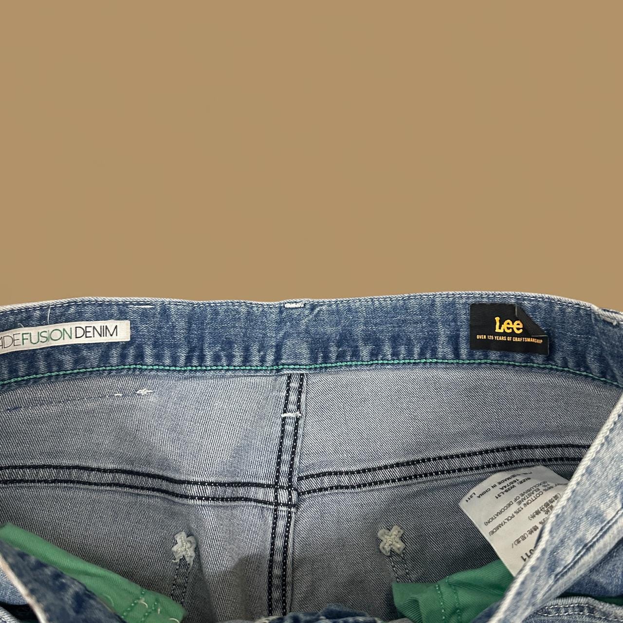 Vintage Lee Jade Fusion Slim Straight Leg Jeans Light Blue W29 L31