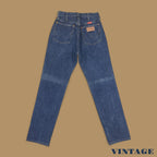Vintage Wrangler USA Made Straight Leg Boyfriend/Mom Jeans Dark Blue W26 L30