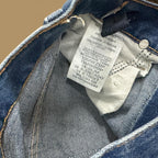 Vintage Wrangler Straight Leg Boyfriend/Mom Jeans Dark Blue W24 L29