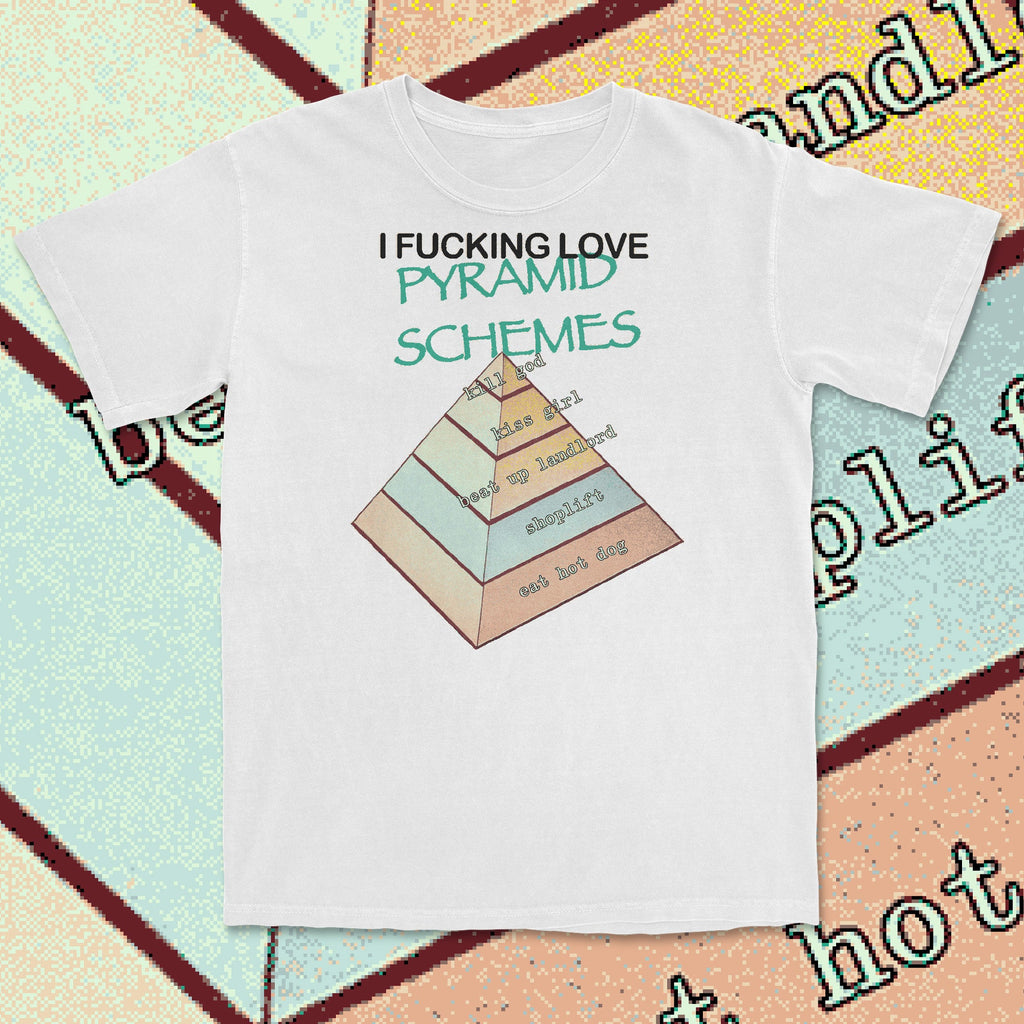 pyramid schemes - t-shirt White