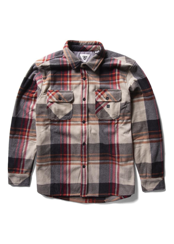 Vissla Eco-Zy LS Polar Flannel Stone