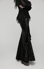 Punk Rave Goth Gorgeous Fishtail Skirt