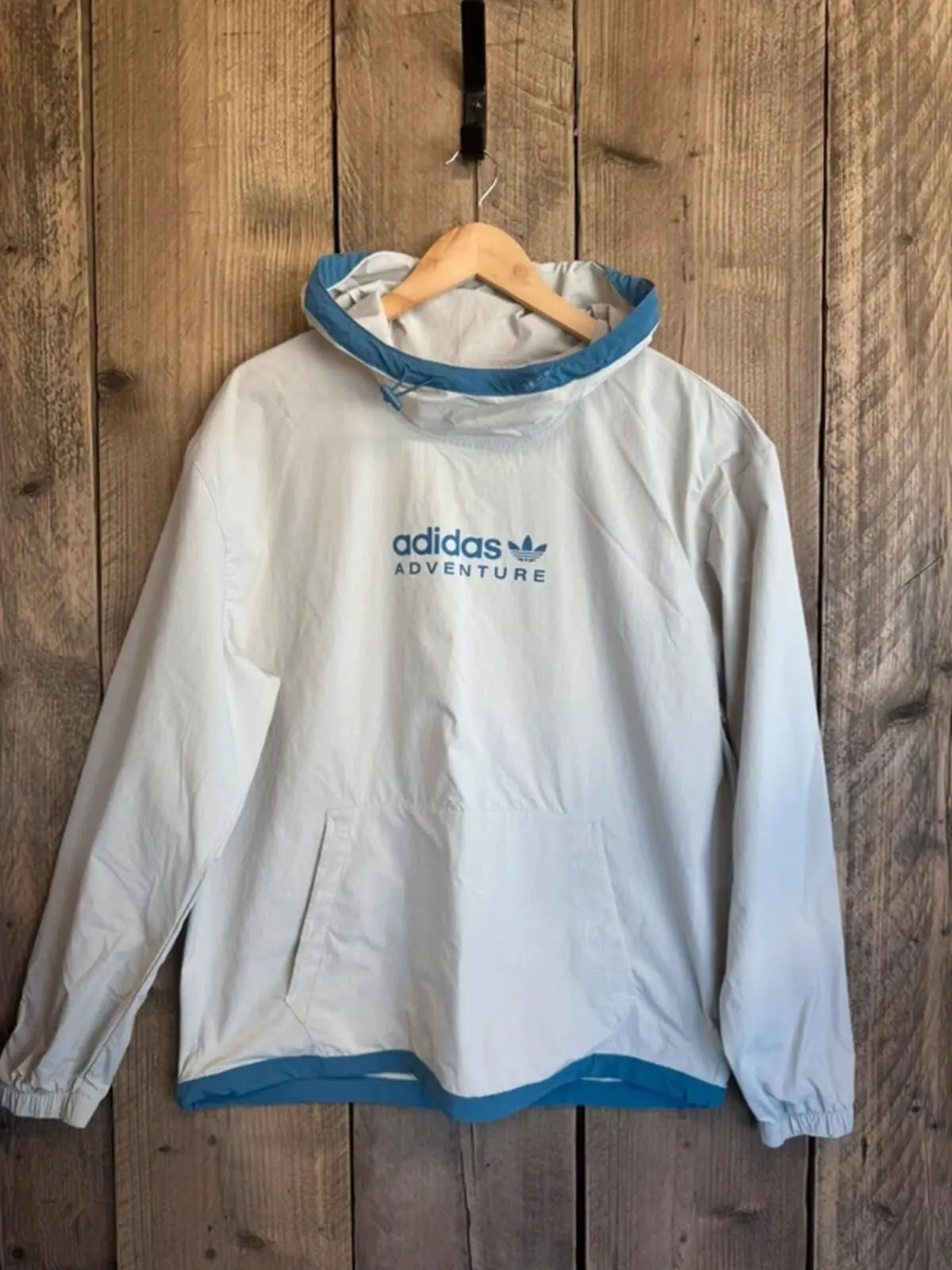 Adidas Adventure Men’s Jacket Coat Poncho Smock Festival Top Medium