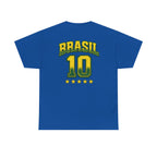 Brag Vintage Brasil 5 Stars Unisex Football T-shirt