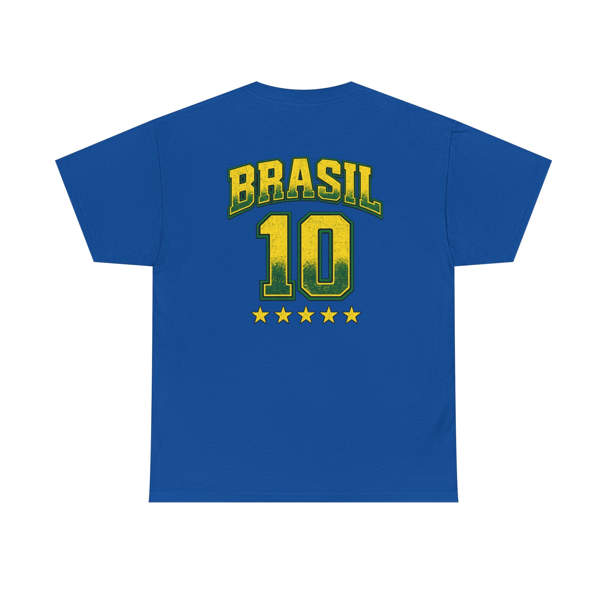 Brag Vintage Brasil 5 Stars Unisex Football T-shirt