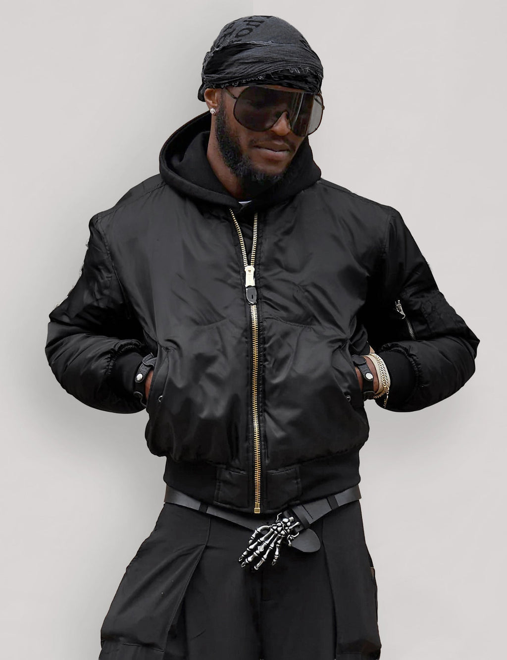 MA-1 Bomber in Black