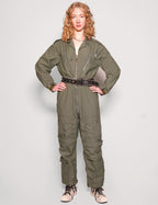 Party Back Jumpsuit in Khaki