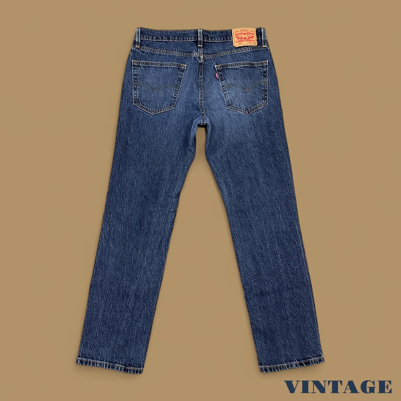 Vintage Levis 541 Straight Leg Jeans Dark Blue W34 L34