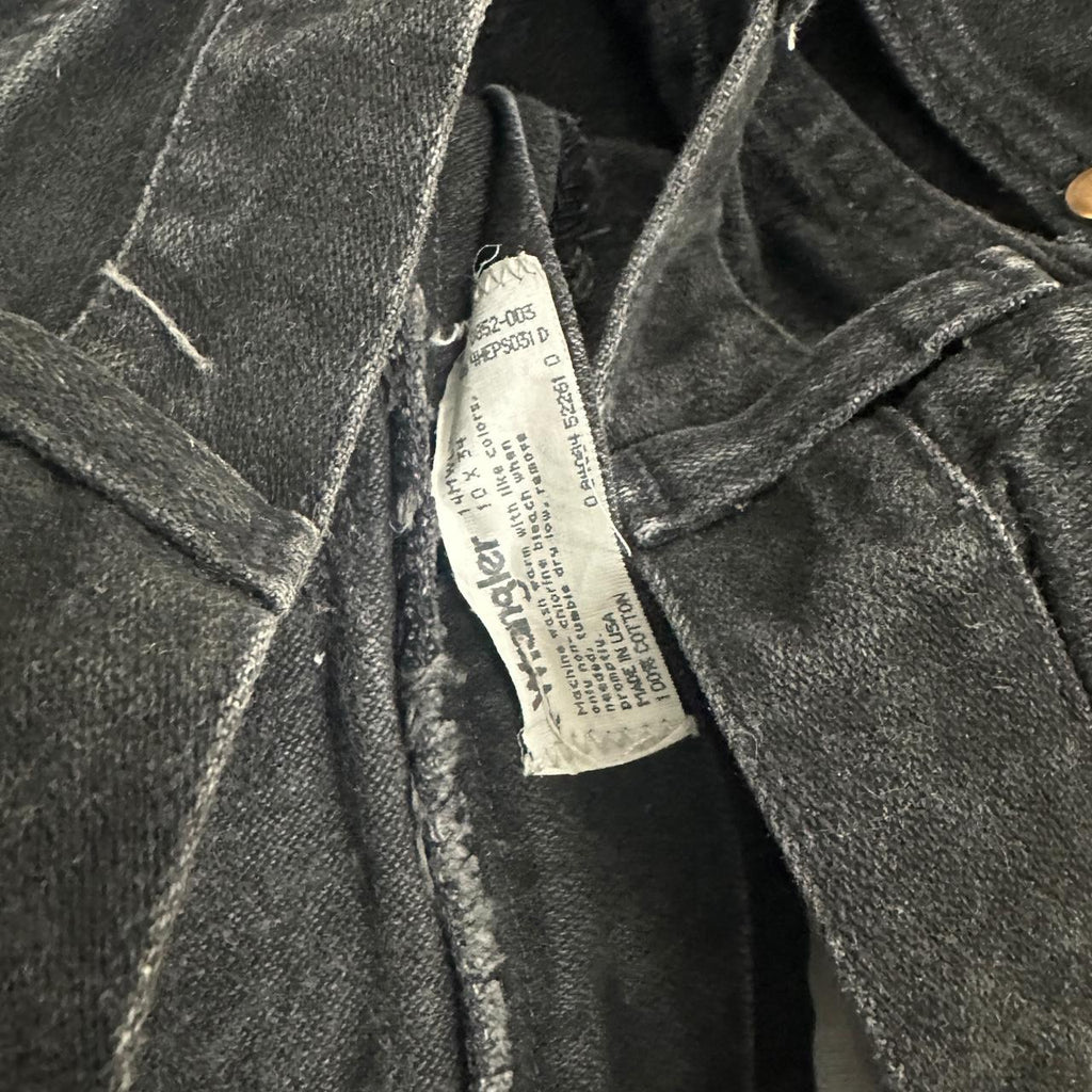 Vintage Wrangler USA Made Straight Leg Boyfriend/Mom Jeans Black W26 L34