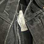 Vintage Wrangler USA Made Straight Leg Boyfriend/Mom Jeans Black W26 L34