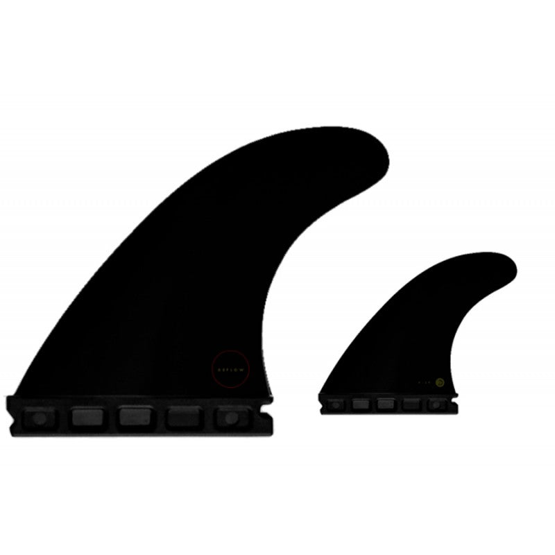 DEFLOW E2K EVO -thruster fins Black M single tab