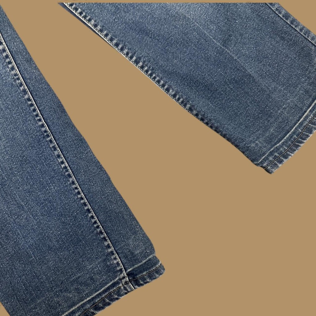 Vintage Lee Straight Loose Fit Jeans Dark Blue W29 L25