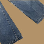 Vintage Lee Straight Loose Fit Jeans Dark Blue W29 L25