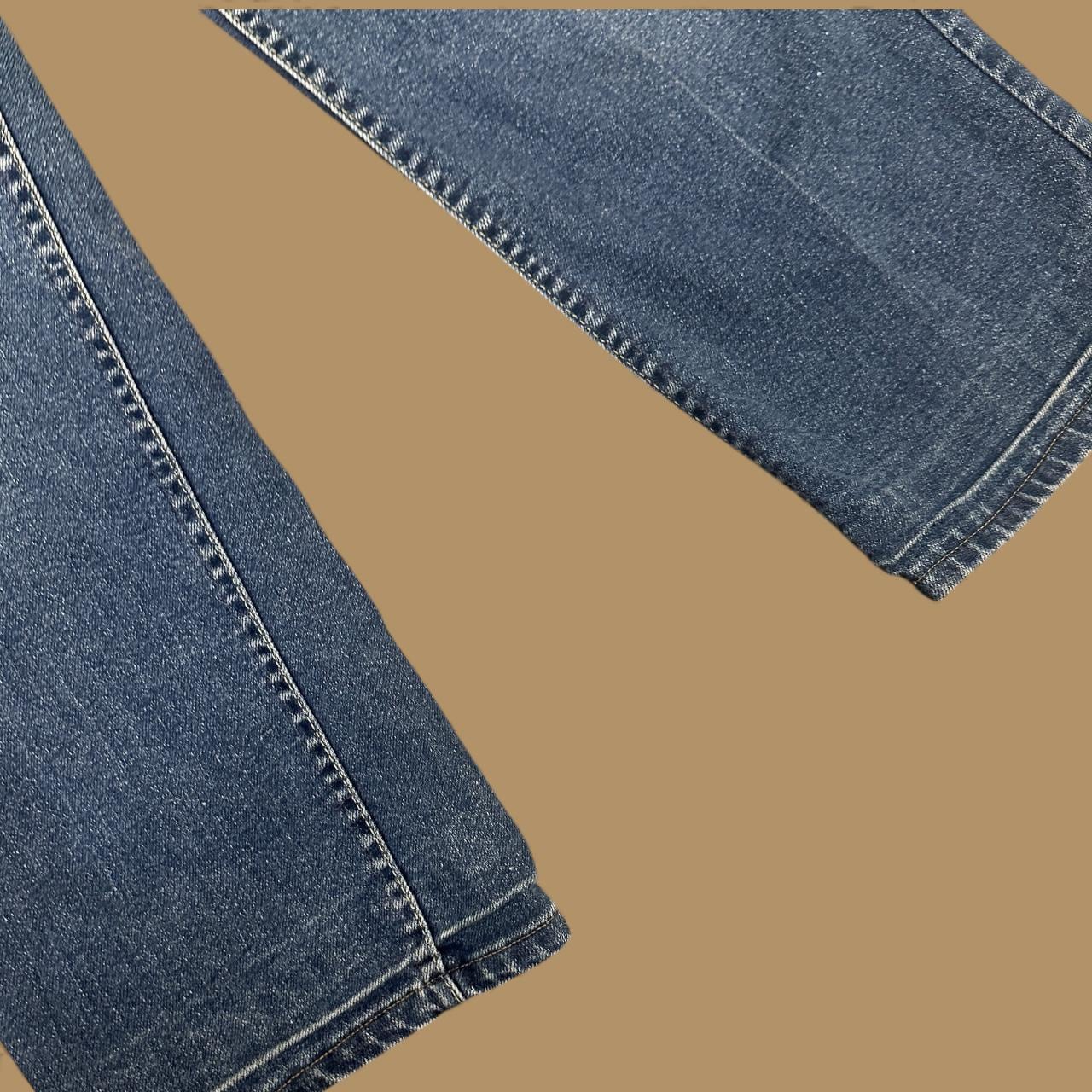 Vintage Lee Straight Loose Fit Jeans Dark Blue W29 L25