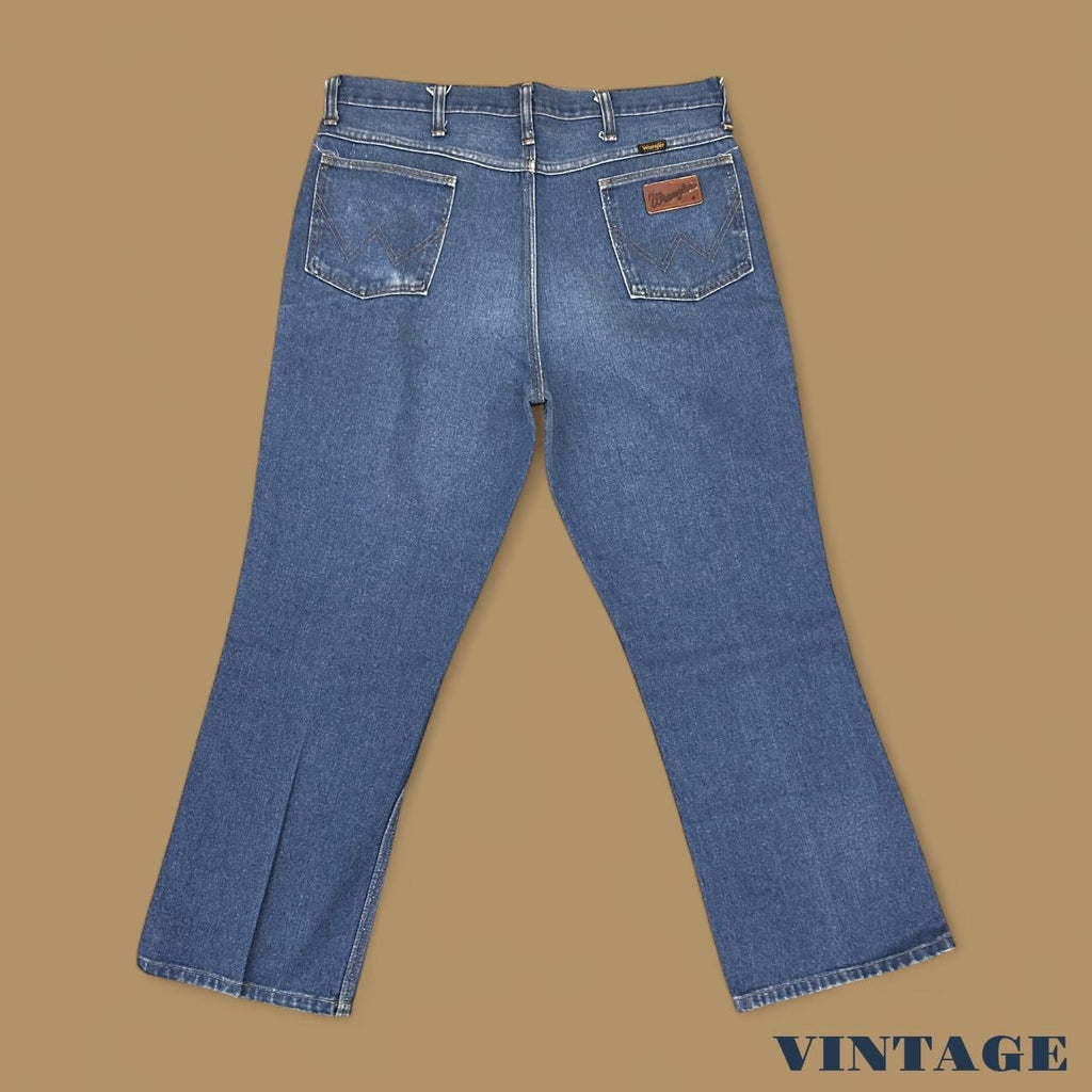 Vintage Wrangler USA Straight Leg Jeans Dark Blue W36 L27