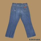 Vintage Wrangler USA Straight Leg Jeans Dark Blue W36 L27