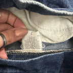 Vintage Lee Straight Leg Boyfriend Jeans Dark Blue W25 L36