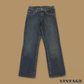 Vintage Lee Straight Leg Boyfriend Jeans Dark Blue W28 L30