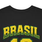 Brag Vintage Brasil 5 Stars Unisex Football T-shirt