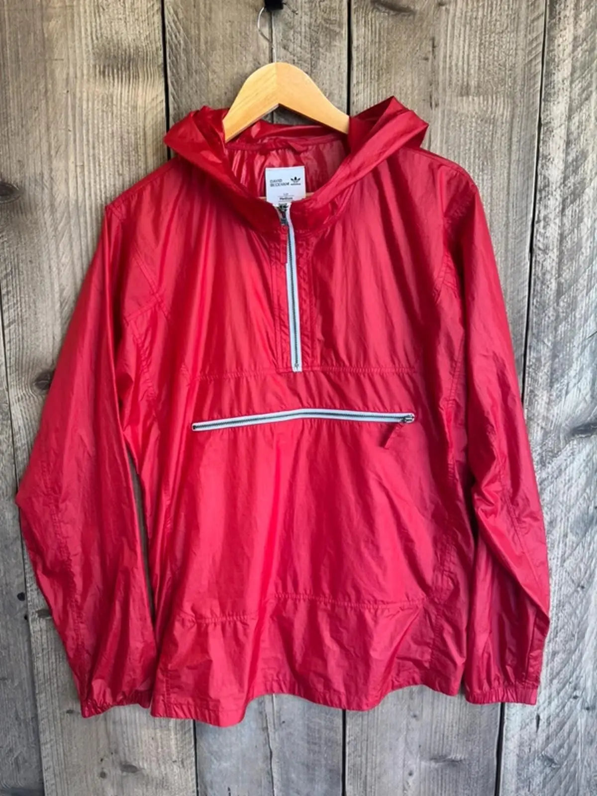 Vintage Adidas David Beckham Jacket by J.Bond Windbreaker Coat Medium