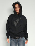 ST Hoodie in Black with Black Logo
