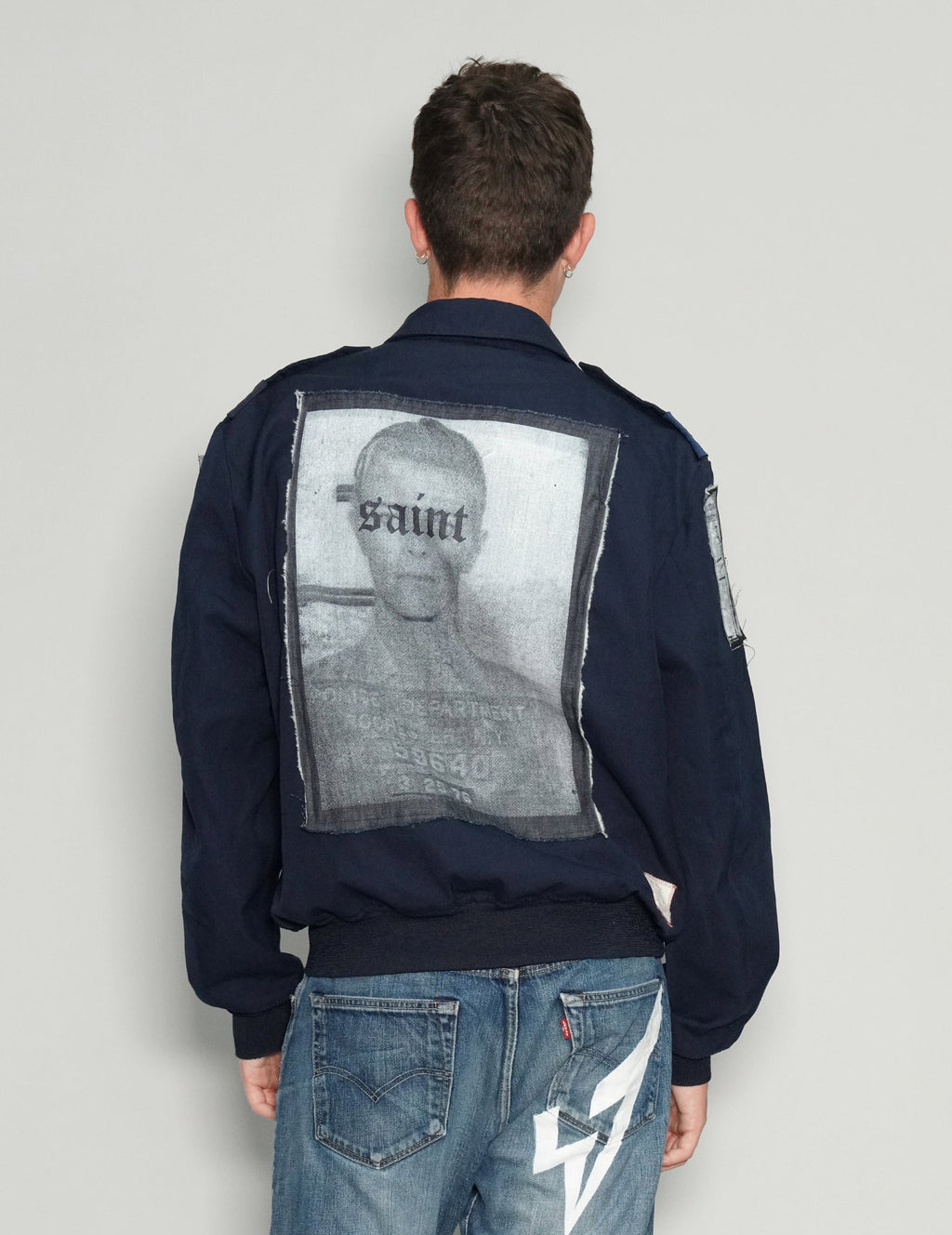 Patched RAF Jacket