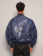 MA-1 Light Weight Bomber Jacket in Blue