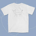 dog - t-shirt White
