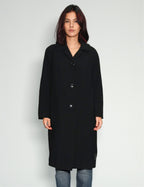Party Back Coat - Gold Sequin - Black