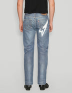 'Saint' Jeans in Light Blue