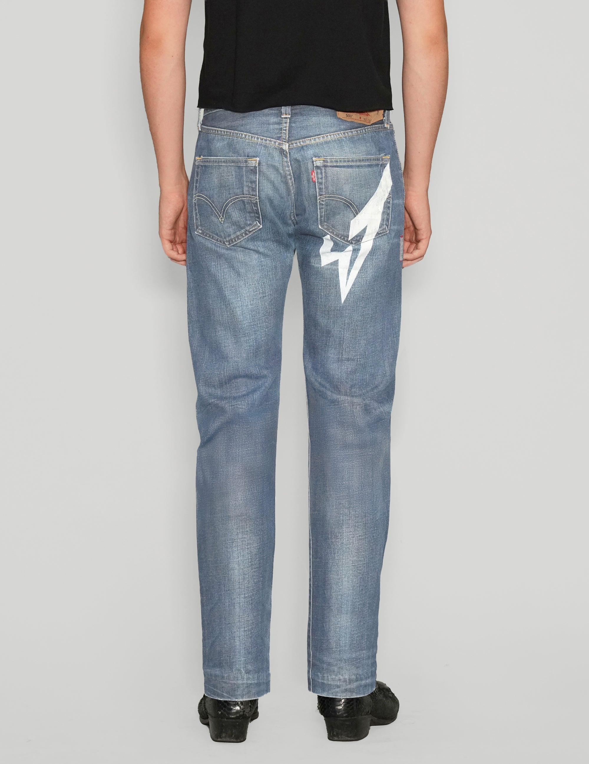 'Saint' Jeans in Light Blue