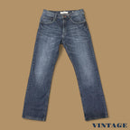 Vintage Lee Relaxed Fit Bootcut Jeans Dark Blue W33 L32