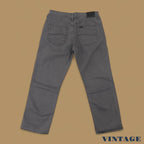 Vintage Lee Straight Leg Boyfriend Jeans Charcoal Grey W31 L28