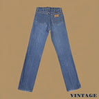 Vintage Wrangler USA Straight Leg Boyfriend Jeans Mid Blue W28 L34