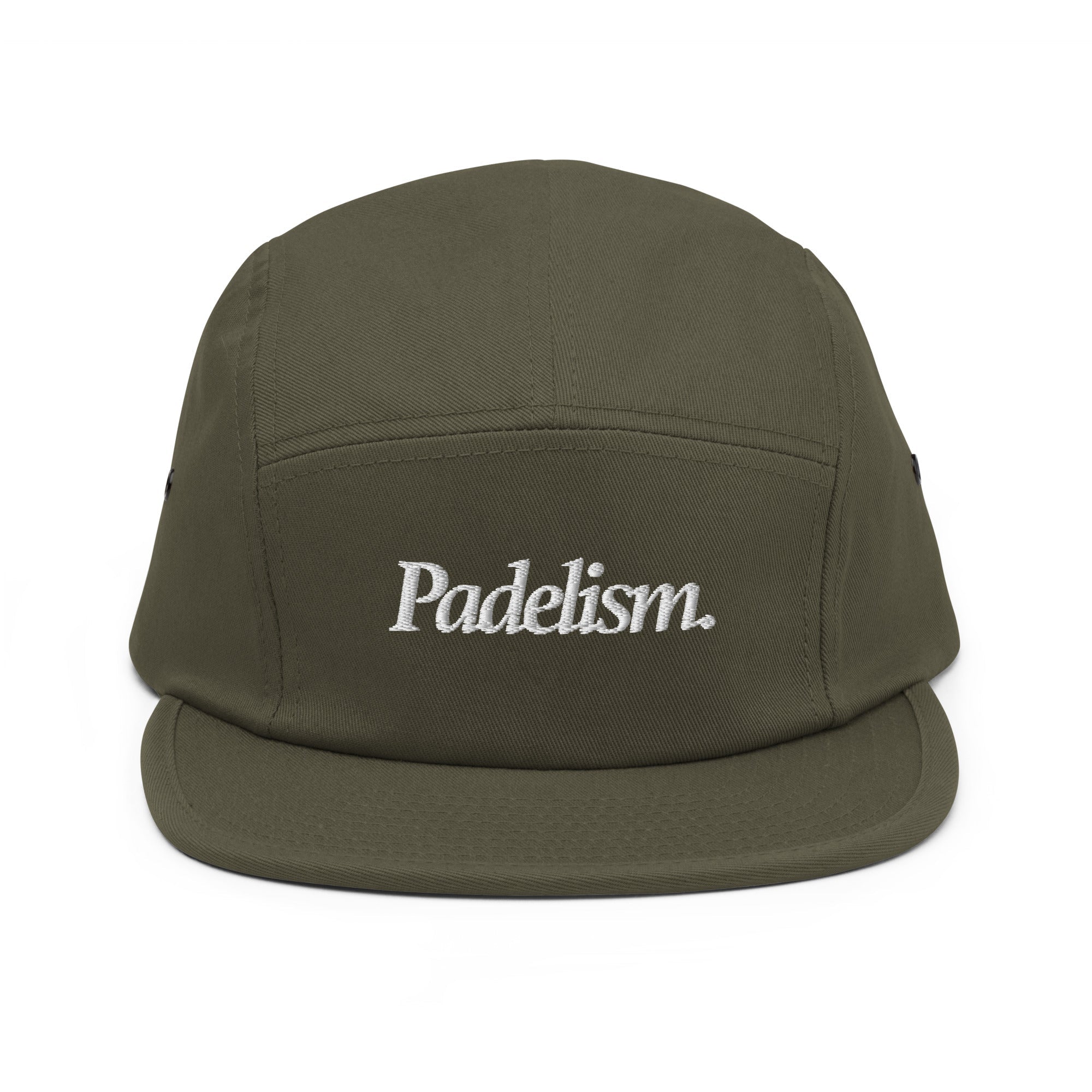 Padelism Five Panel Cap Olive