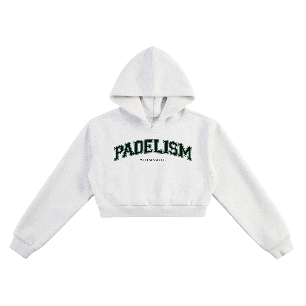 Padelism Wellness Club Cropped Hoodie