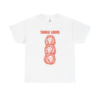 Brag Vintage Three Lions Unisex Football T-Shirt