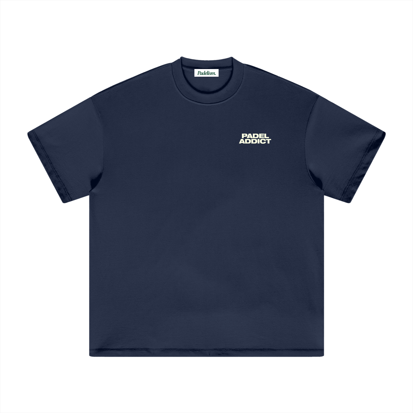 Padel Addict - Heavyweight T-Shirt Navy