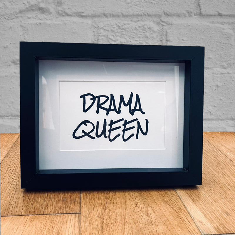 Drama Queen Framed Print