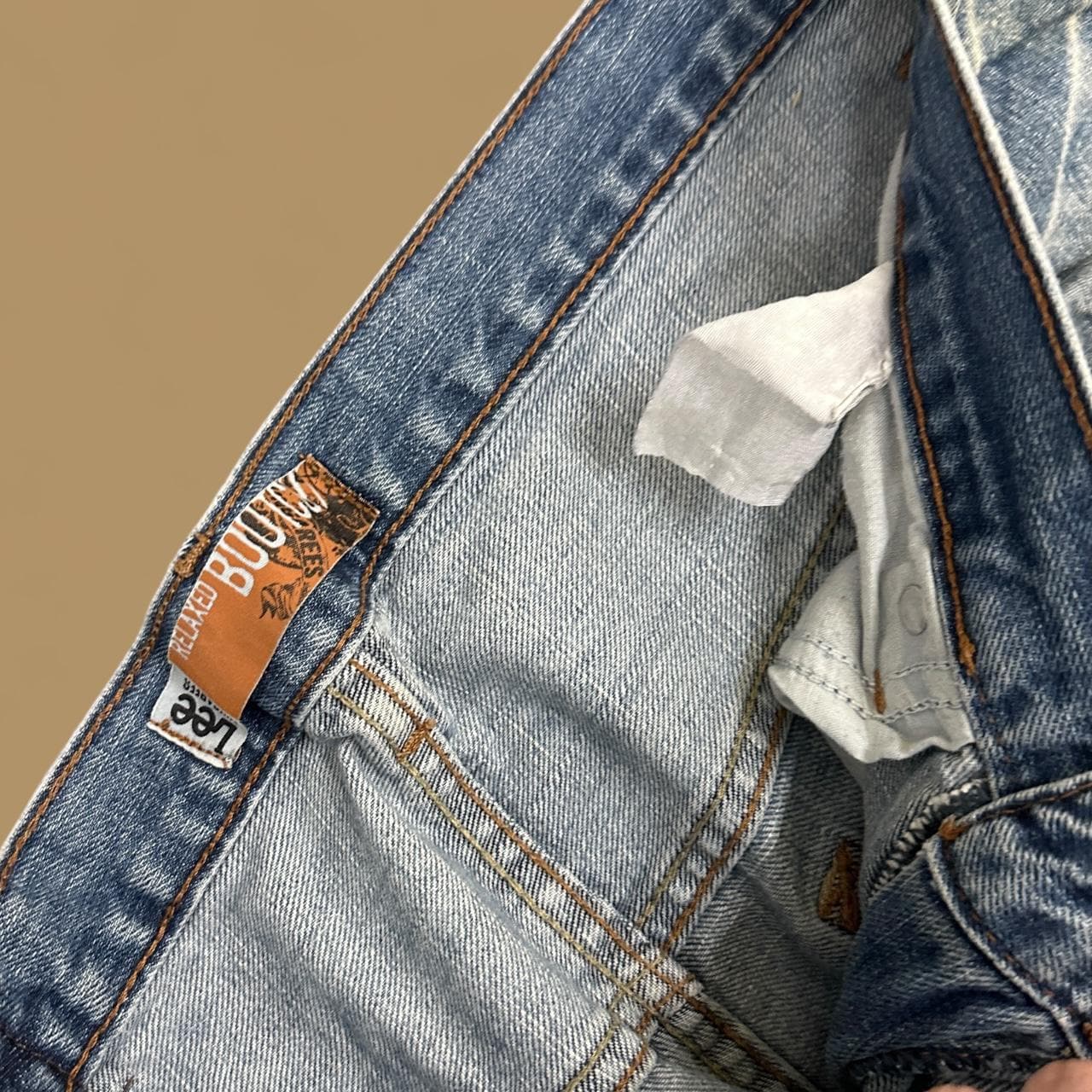 Vintage Lee Relaxed Bootcut Jeans Light Blue W33 L32