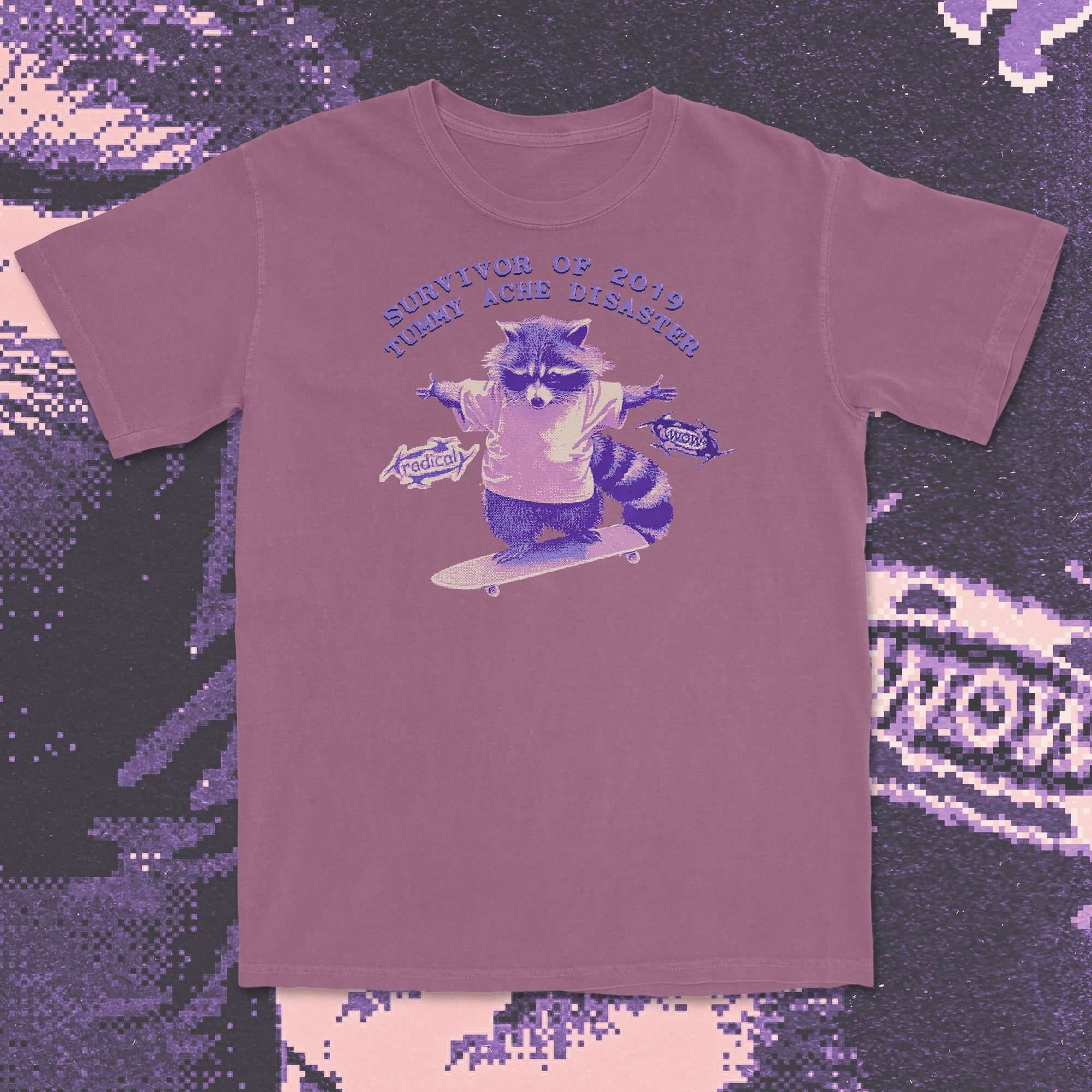 2019 tummy ache disaster - t-shirt Berry