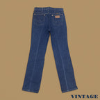 Vintage Wrangler USA Straight Leg Jeans Dark Blue W33 L33